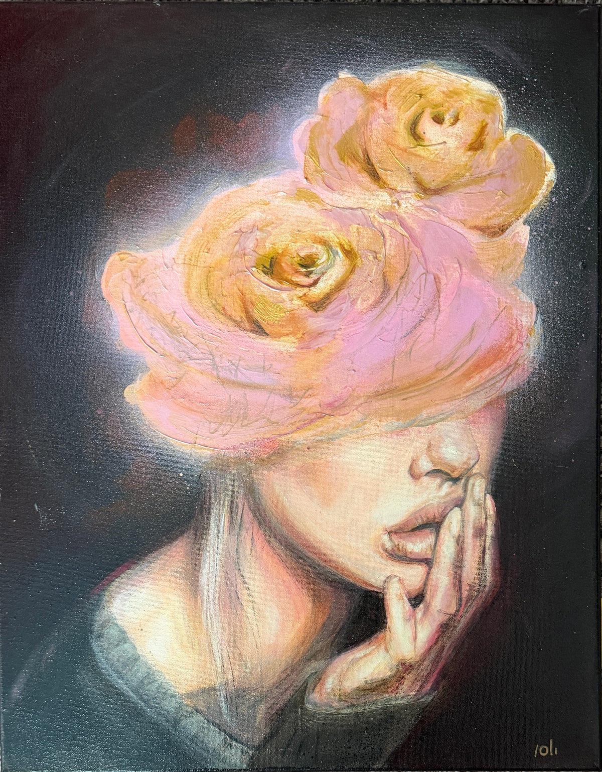 The Unsaid - 16 × 20 in.