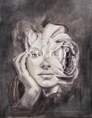 Rose - 18x24 inches