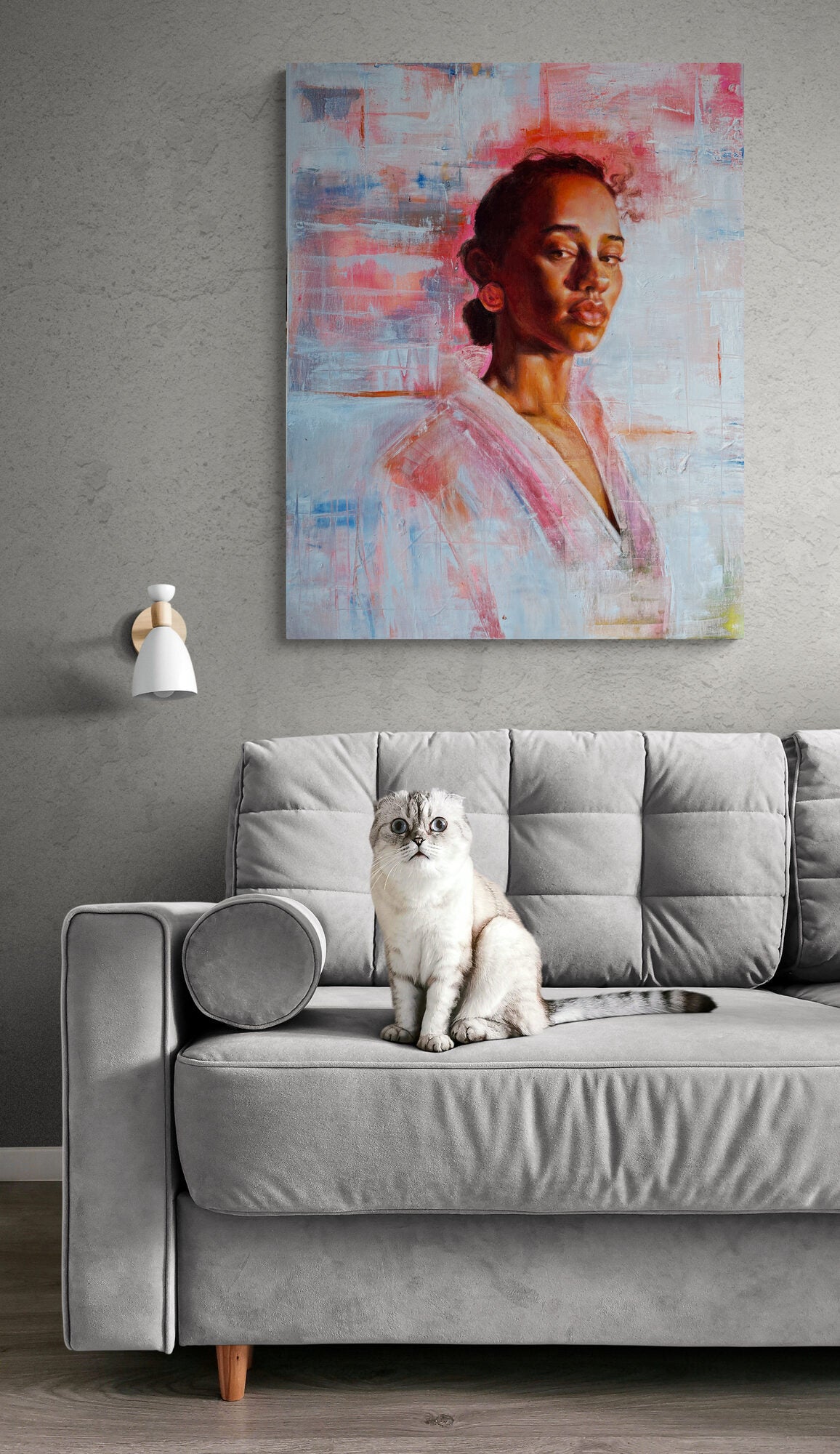 "Determination" 24x30 inches on canvas