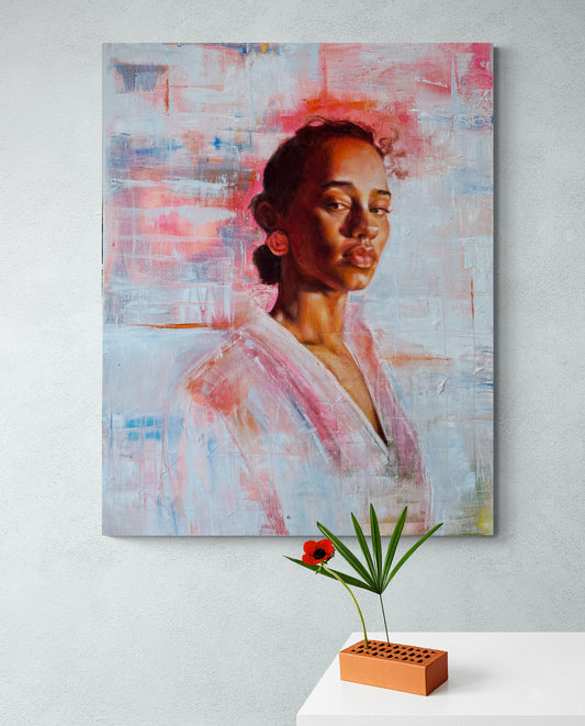 "Determination" 24x30 inches on canvas