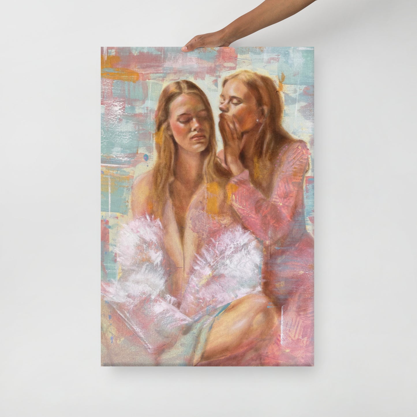 Printed Canvas, "The Secret"