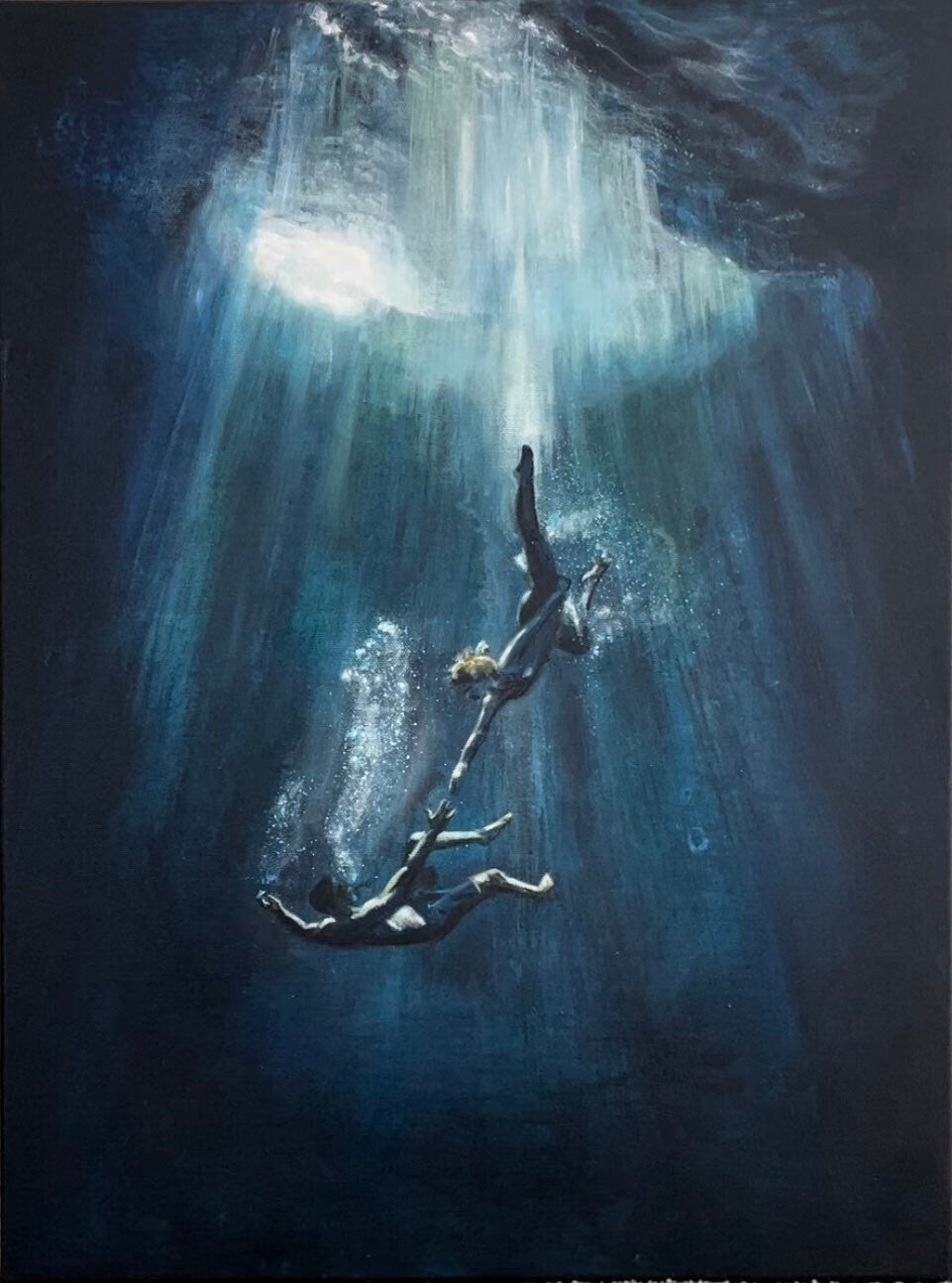 "Silencio" - 18 x 24 Inches on Canvas