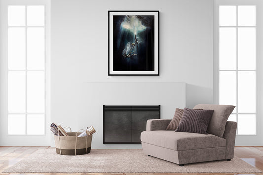 "Silencio" - 18 x 24 Inches on Canvas