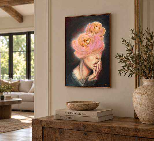 The Unsaid - 16 × 20 in.