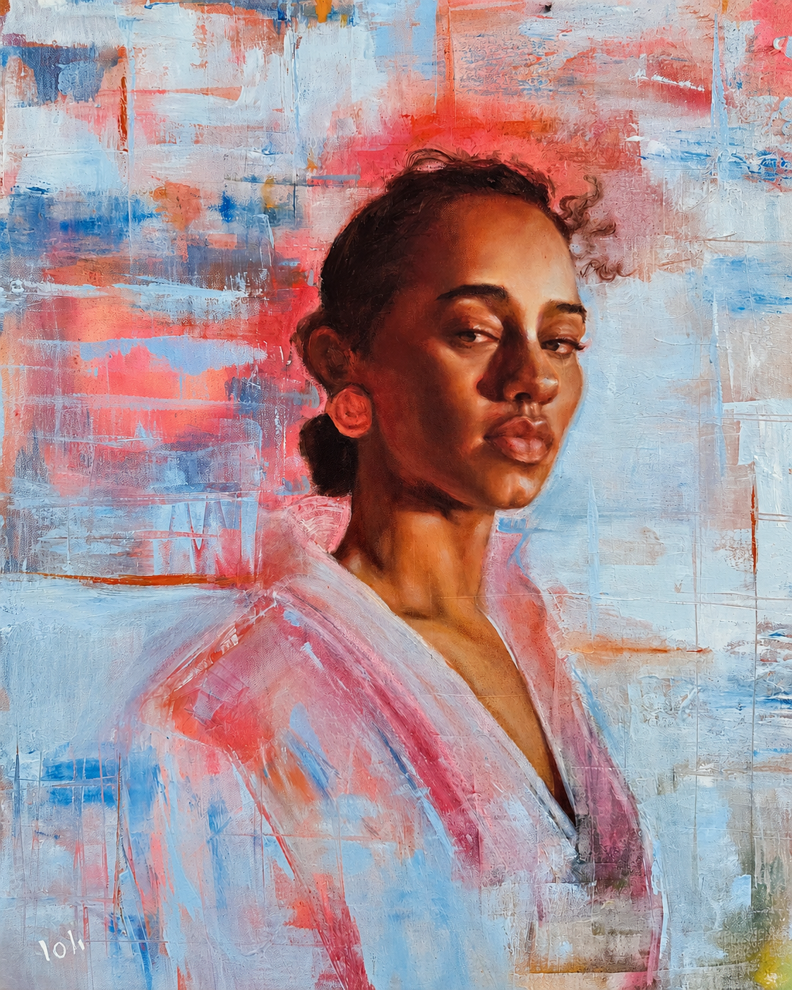 Determination Oil on canvas, 24 × 30 in.