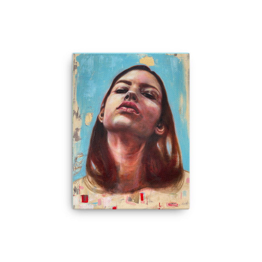 "Woman" Canvas printed