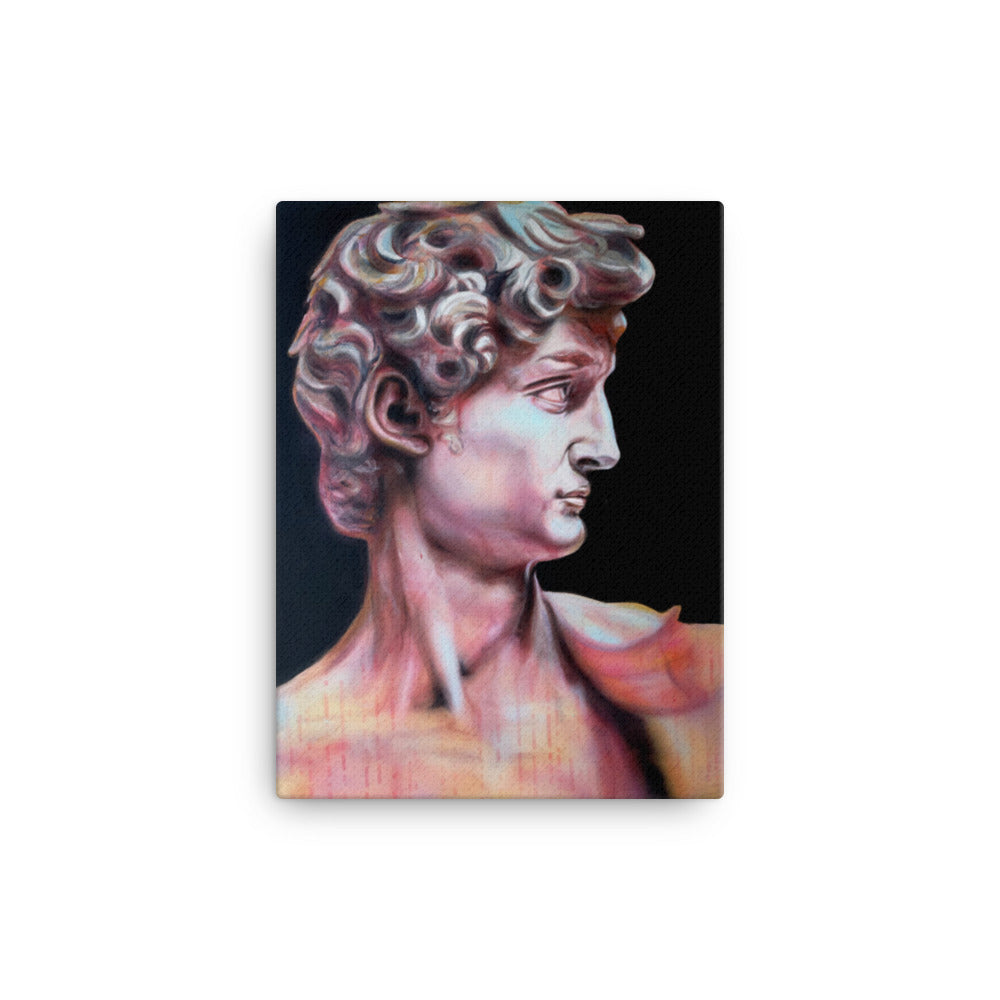 "My David" Canvas printed