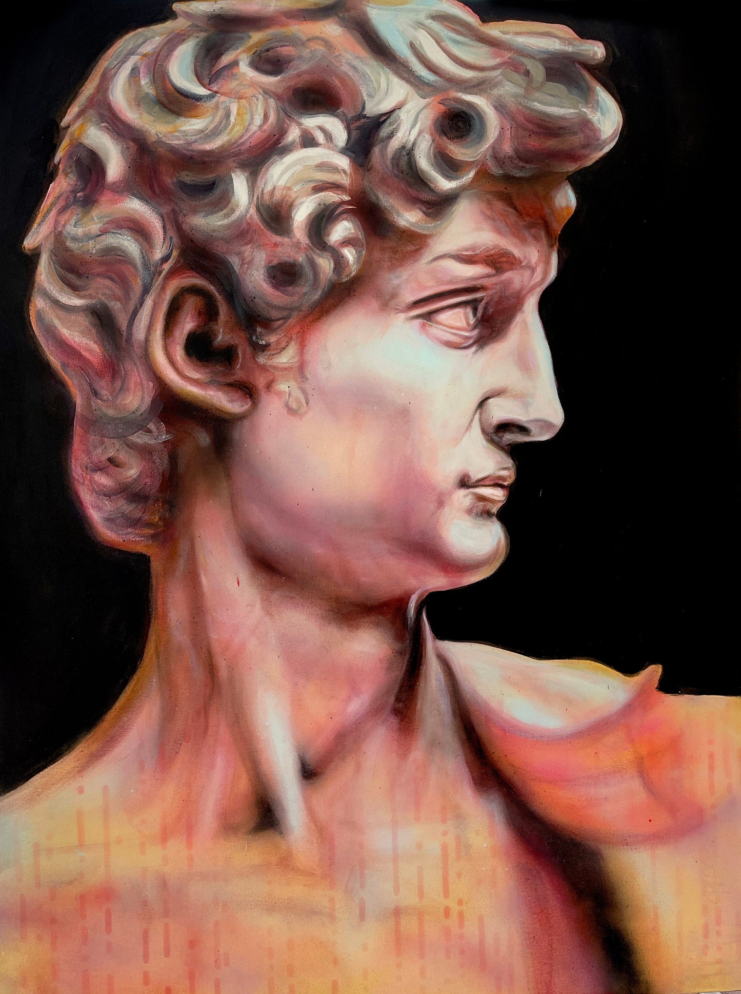 "My David" - 30x40 inches on Canvas