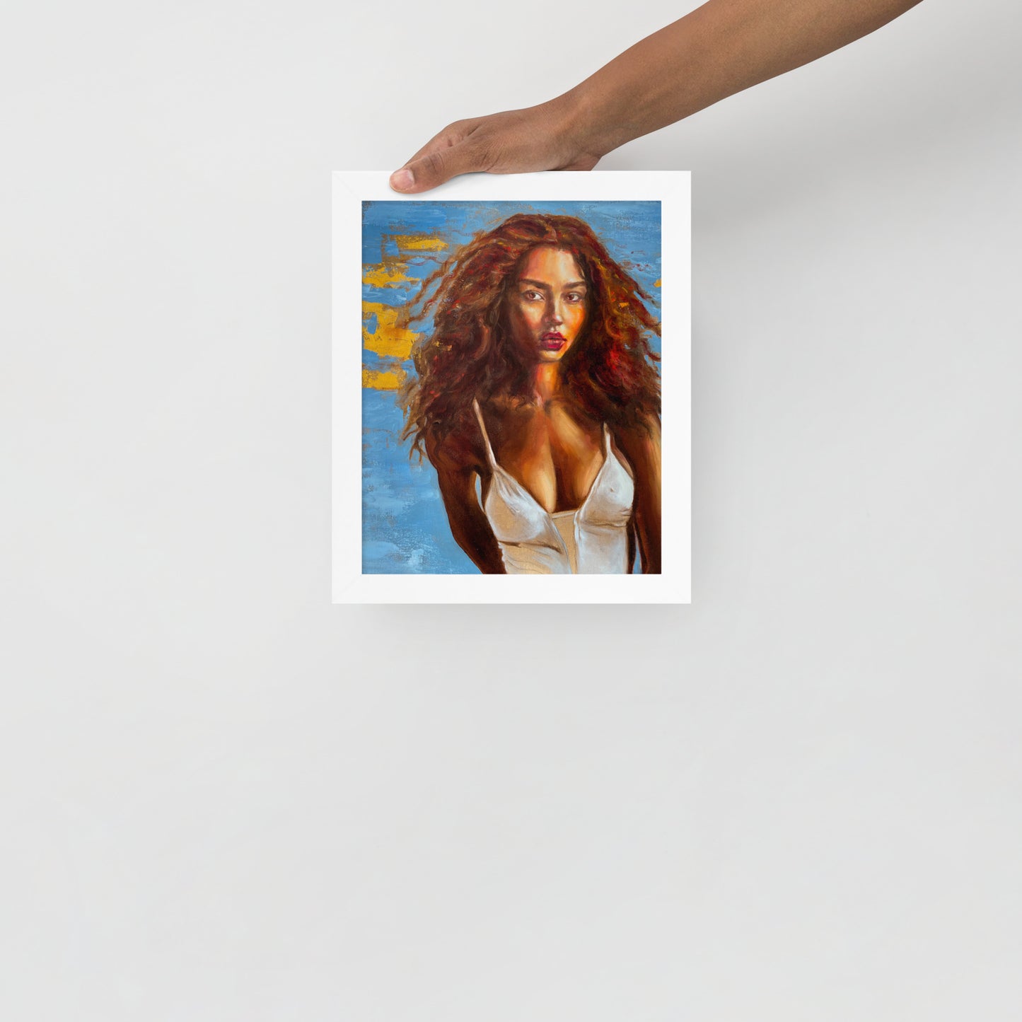 "Piel Morena" Framed poster